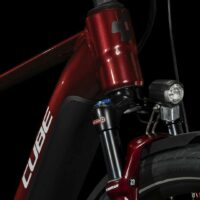 Cube Touring Hybrid EXC 625, 12 Speed - Red/White - Image 7