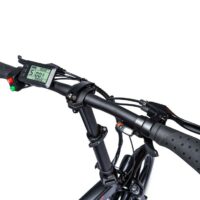 Ampere Mode Electric Folding Bike - Black - Image 4