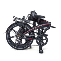 Ampere Mode Electric Folding Bike - Black - Image 3