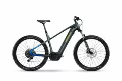 Haibike 2025 ALLTRACK 6.5 Hardtail Electric Mountain Bike in Grey/Blue/Yellow