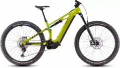Cube 2025 Stereo Hybrid One44 Hpc Race Flashlime/Blue