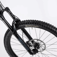 Haibike 2026 ALLMTN 4 Full Sus Electric Mountain Bike - Silver/Red/Black - Image 5