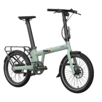 Eovolt Afternoon Pro 20" Folding Electric Bike - Green - Image 2