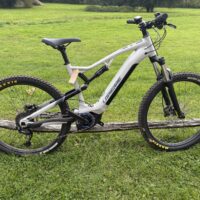 Ex Demo Lapierre Overvolt TR 3.5 Full Suspension Electric Mountain Bike 2022 46cm Frame - Gloss White - Image 2