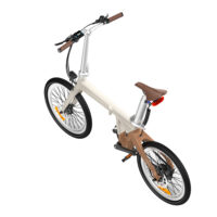 ADO Air Carbon Lightweight Folding Electric Bike, 9.6Ah - Latte - Image 6