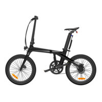 ADO Air Carbon Lightweight Folding Electric Bike, 9.6Ah - Black - Image 6