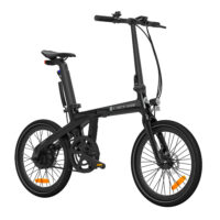 ADO Air Carbon Lightweight Folding Electric Bike, 9.6Ah - Black - Image 5