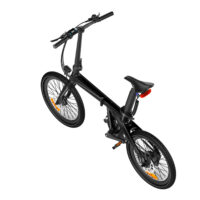 ADO Air Carbon Lightweight Folding Electric Bike, 9.6Ah - Black - Image 3