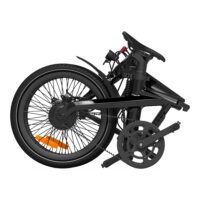 ADO Air Carbon Lightweight Folding Electric Bike, 9.6Ah - Black - Image 2