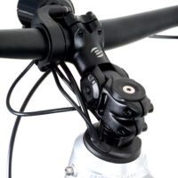 EBCO Urban 3 Lowstep Hybrid Electric Bike, 9 Speed - Arctic Silver - Image 8