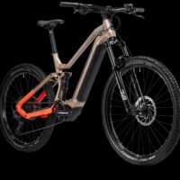 Haibike 2025 AllTrail 3 Full Sus Electric Mountain Bike, 720Wh - Caramel/Orange/Black - Image 2