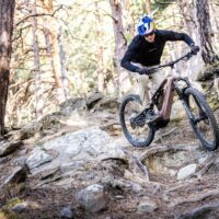 Haibike 2025 AllMtn CF 11 Electric Mountain Bike TRN/IQ, Pinion, 800Wh Carbon Frame - Bronze/Carbon - Image 8