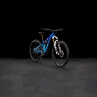 Cube 2025 Stereo Hybrid One44 HPC AT 800 Electric Bike - Blue/Black - Image 4