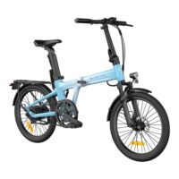 ADO Air 20 Ultra Lightweight Folding Electric Bike, 9.6Ah - Blue - Image 3
