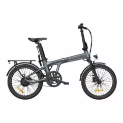 ADO Air 20 Pro Lightweight Folding Electric Bike, 9.6Ah - Grey