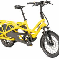Tern GSD Gen 2 S10 LR Semi-Folding Cargo Electric Bike, BOSCH Cargo Line - Yellow - Image 2