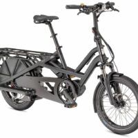 Tern GSD Gen 2 S10 LR Semi-Folding Cargo Electric Bike, BOSCH Cargo Line - Black - Image 2