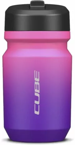 Cube Stainless Steel Bottle Arc Kids 400 - Fucsia/Purple