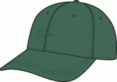 Cube Cap 6 Panel Washed Washed Green