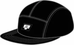 Cube Cap 5 Panel X Actionteam Black