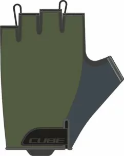 Cube Gloves Cmpt Comfort Short Finger Tm Reed Green
