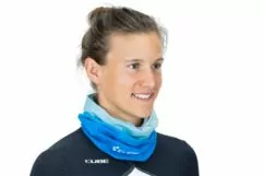 Cube Functional Scarf - Blue/Grey Onesize