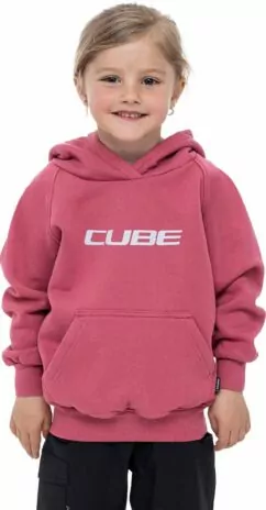 Cube Organic Hoodie Rookie Light Pink