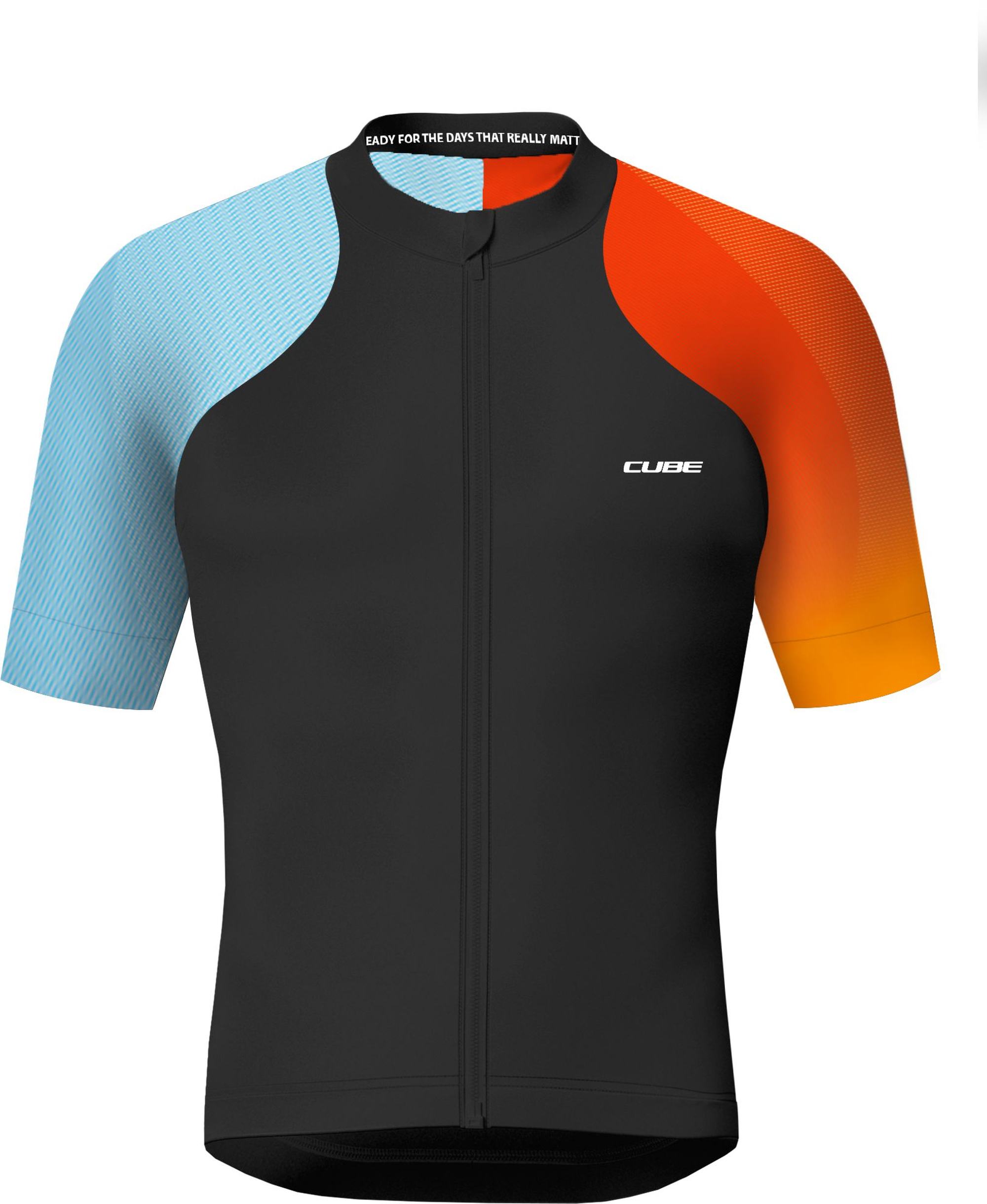 Cube Road/Xc Jersey Teamline - S/S Black