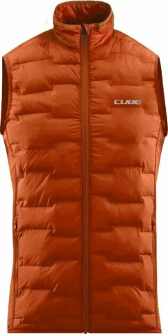 Cube Padded Vest Rookie Orange
