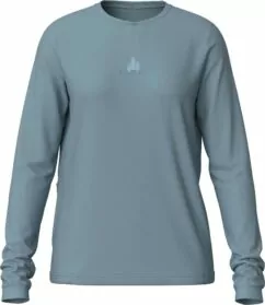 Cube Mtb Ws Round Neck Jersey Soft Touch - L/S Blue