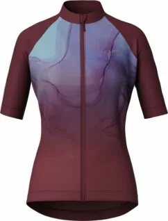 Cube Road/Xc Ws Jersey Artline - S/S Bordeaux