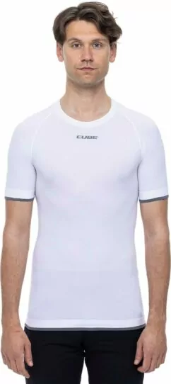 Cube Baselayer Race Be Cool - S/S White