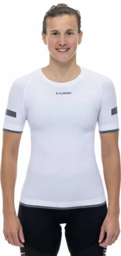 Cube Ws Baselayer Race Be Cool - S/S White
