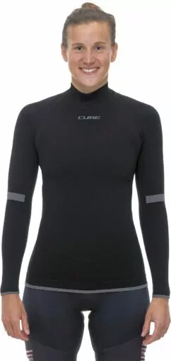 Cube Ws Baselayer Race Be Warm - L/S Black