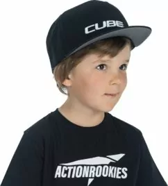 Cube Cap 6 Panel Rookie Black