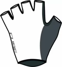 Cube Gloves Race Nf Ergonomics Short Finger White