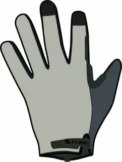 Cube Gloves Nf Ergonomics Gel Long Finger Grey