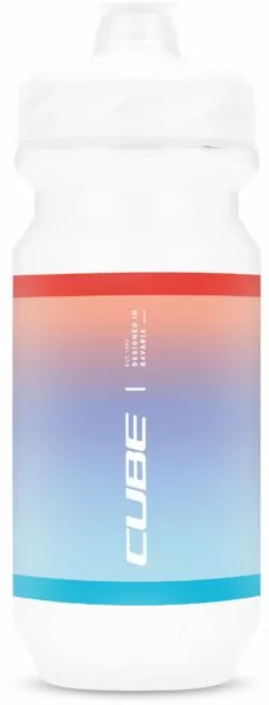 Cube Bottle Flow 500 Teamline - White/Blue/Red