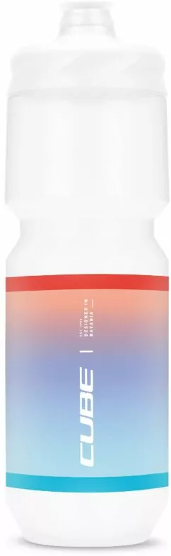 Cube Bottle Flow 750 Teamline - White/Blue/Red