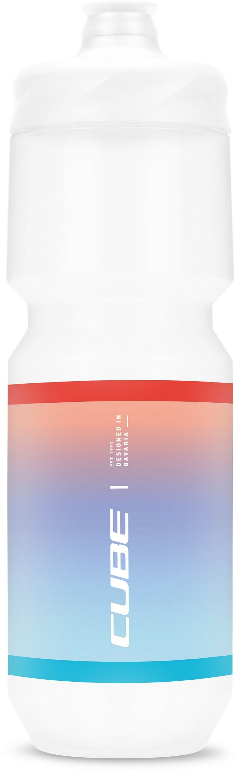 Cube Bottle Flow 750 Teamline - White/Blue/Red