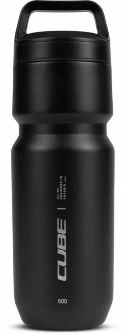 Cube Vacuum Insulated Bottle Arc 500 Black