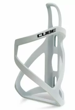 Cube Bottle Cage Hpp Left Sidecage Matt - White/Blk