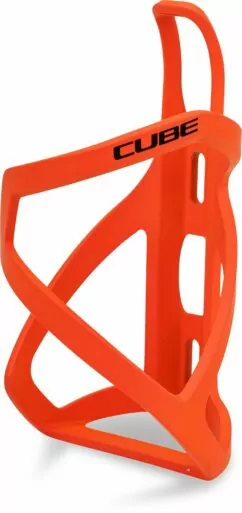Cube Bottle Cage Hpp Left Sidecage Matt - Orange/Blk