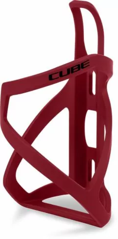 Cube Bottle Cage Hpp Left Sidecage Matt Bordeaux