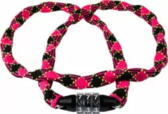 Rfr Chain Combination Lock Jr. Neon - Pink/Blk