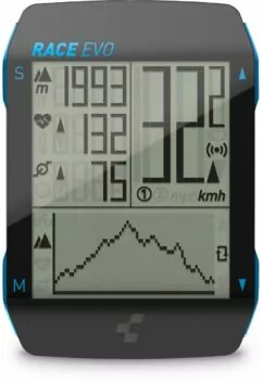 Cube Cycle Computer Sl Evo Black
