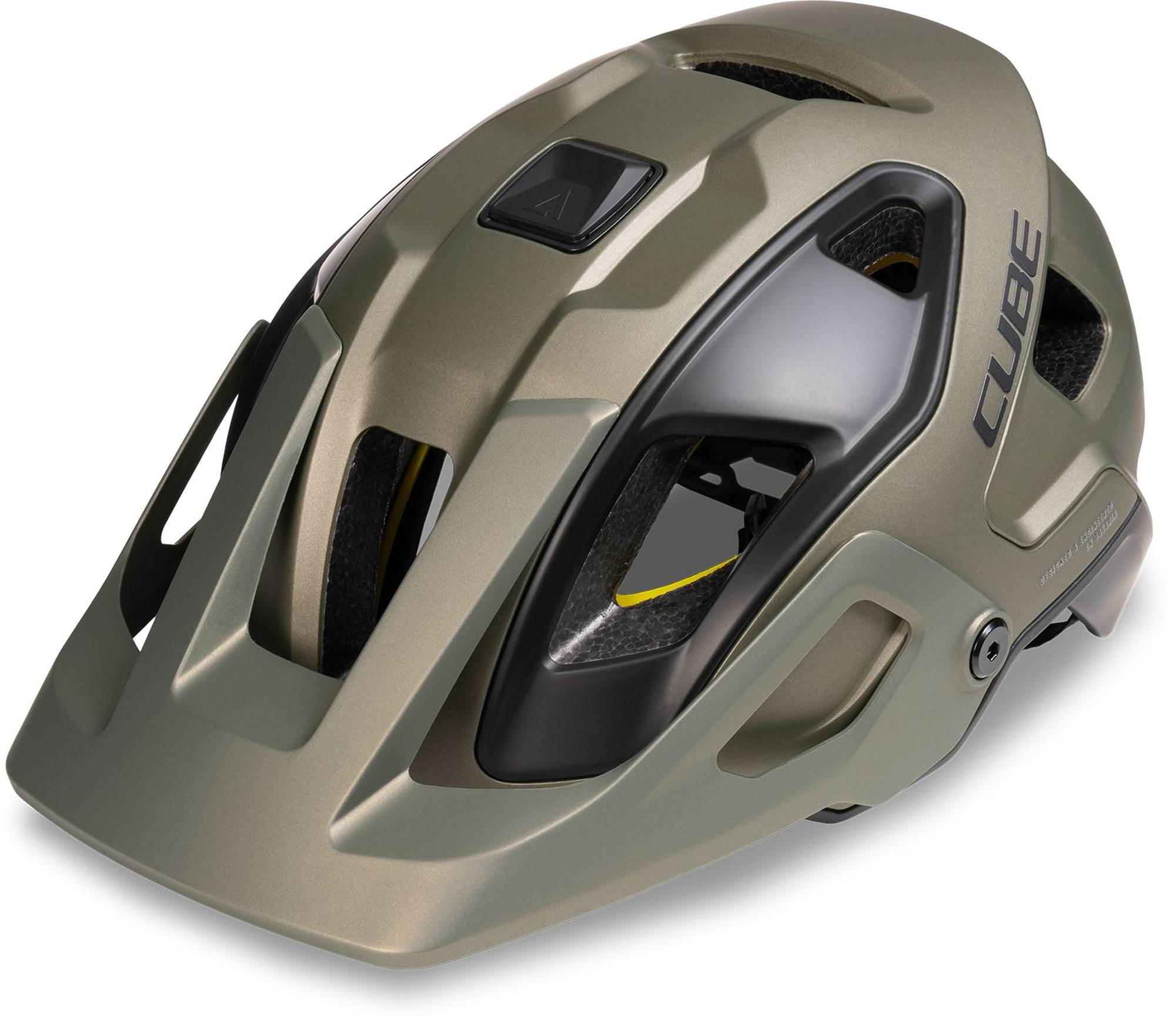 Cube Helmet Strover Tm Reed Green