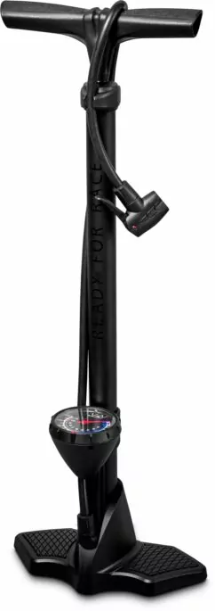 Rfr Floorpump Black/Glossy - Black/Red