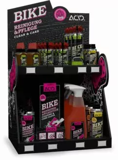 Acid Careline Counter Display Package (With Products)
