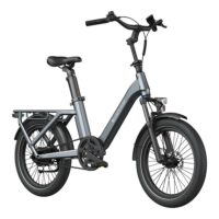 ADO Air One Pro Lightweight Electric Bike, 10Ah - Grey - Image 2
